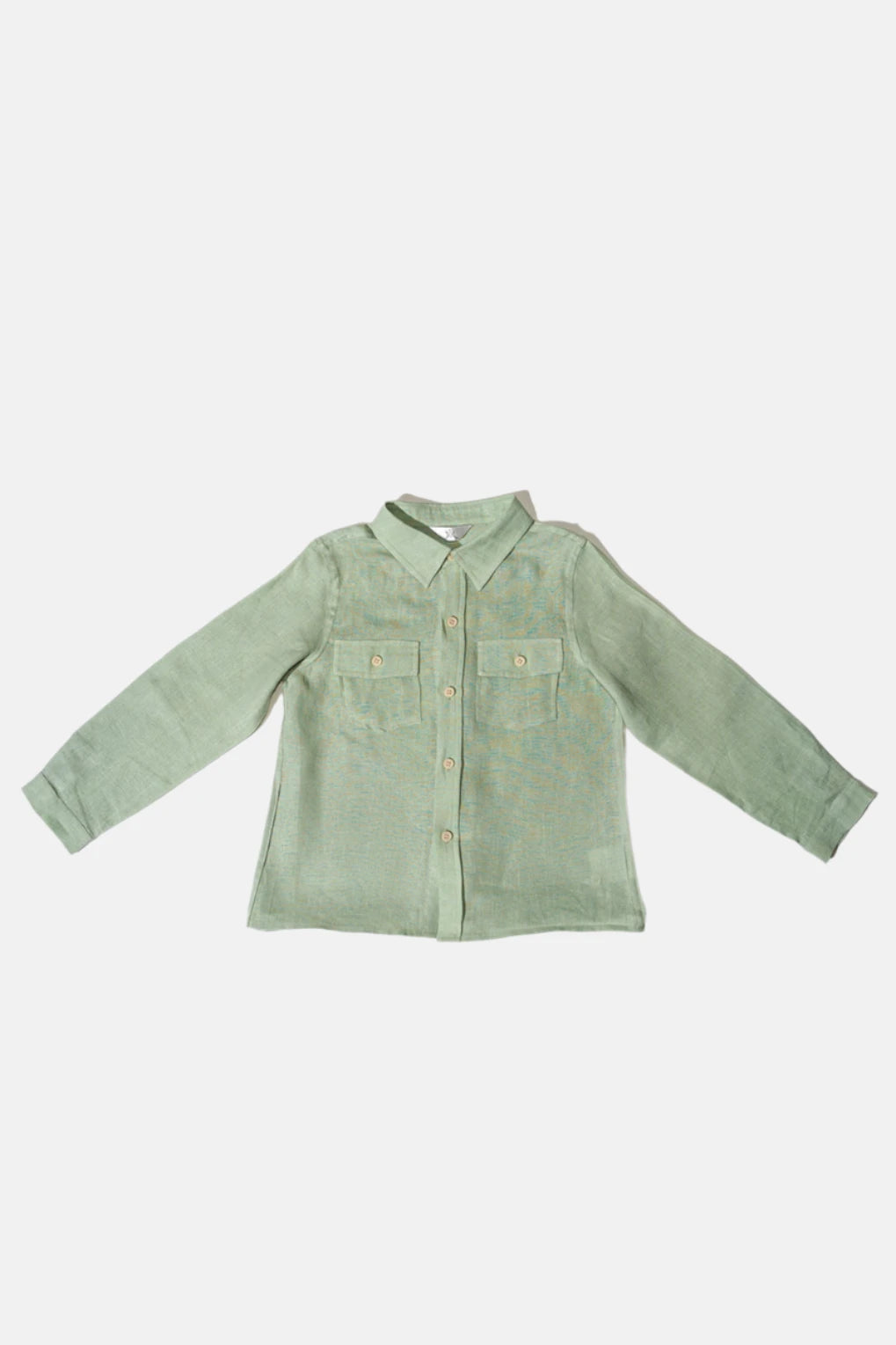 Rhett shirt linen sage