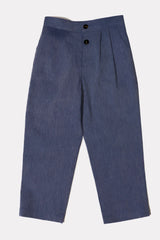 Darcy trousers linen blue