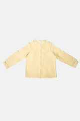 Oliver shirt linen yellow