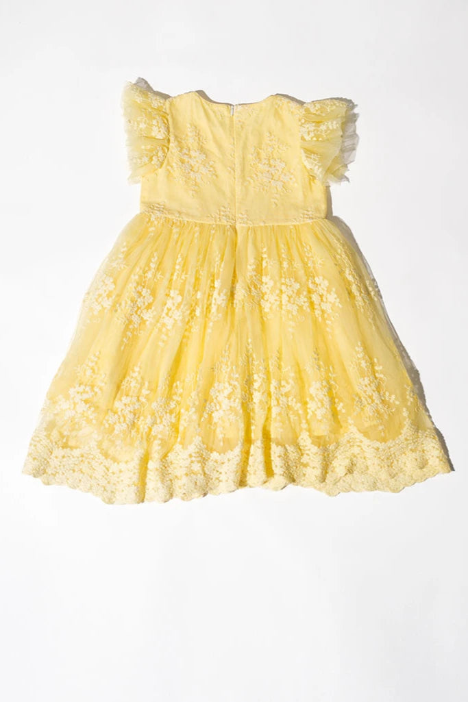 Tess dress Yellow