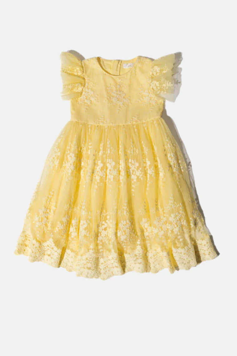 Tess dress Yellow