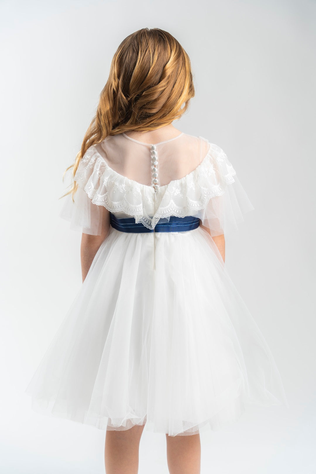 Alice dress white tulle