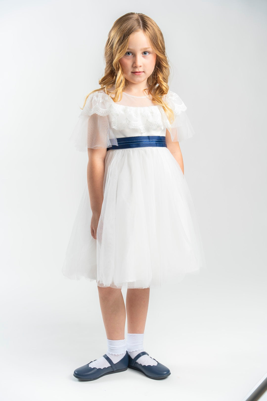 Alice dress white tulle