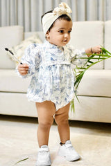 ethel romper white print