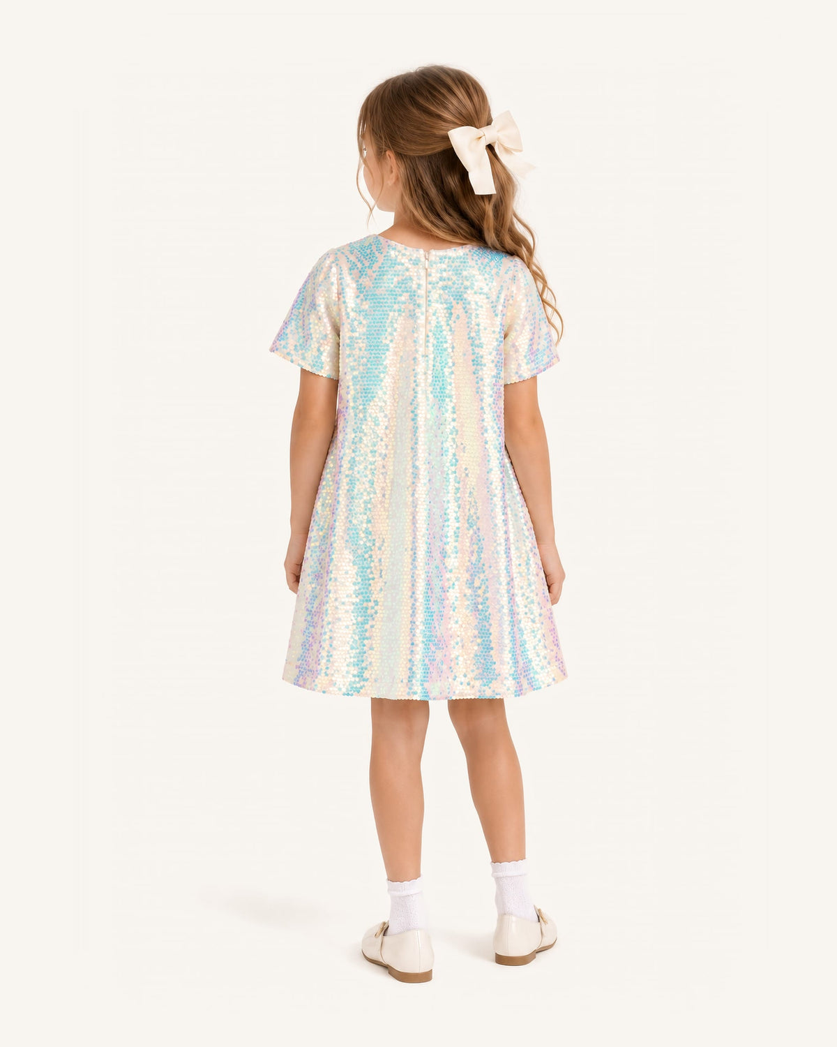 Mi Regalia Dresses Beatrice Sequin Party Dress for Girls Sequin Party Dress for Girls | Birthday & Disco | Mi Regalia