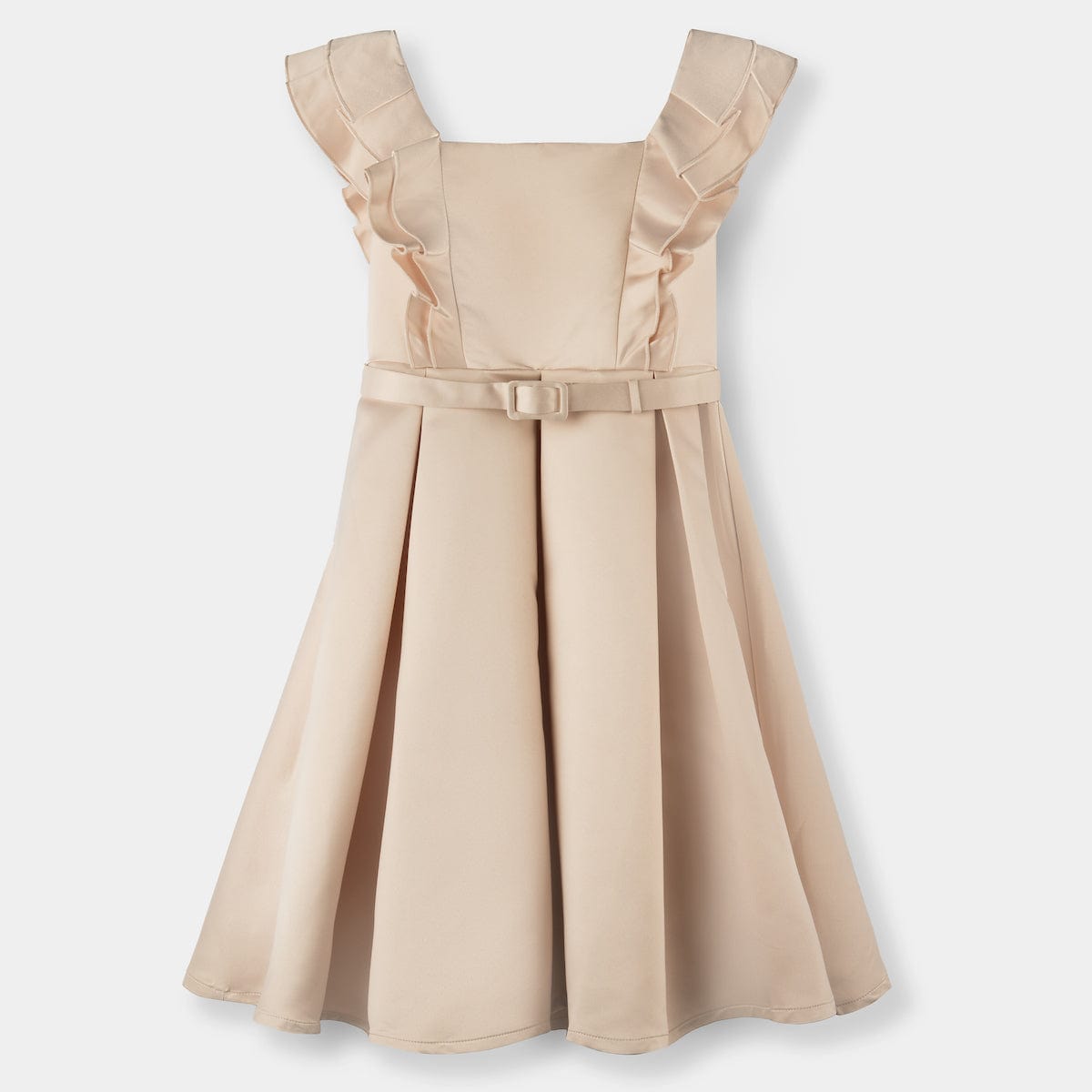 Mi Regalia Dresses Bella Stone Sleeveless Dress Bella Dress Stone: Chic & Comfy Kids Dress | MI REGALIA