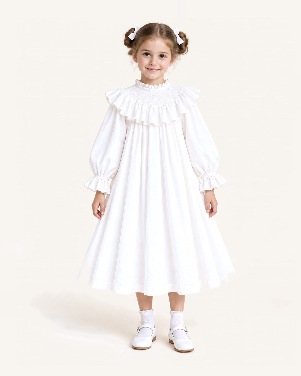Mi Regalia Dresses Betty White Cotton Dress Betty White Cotton Dress