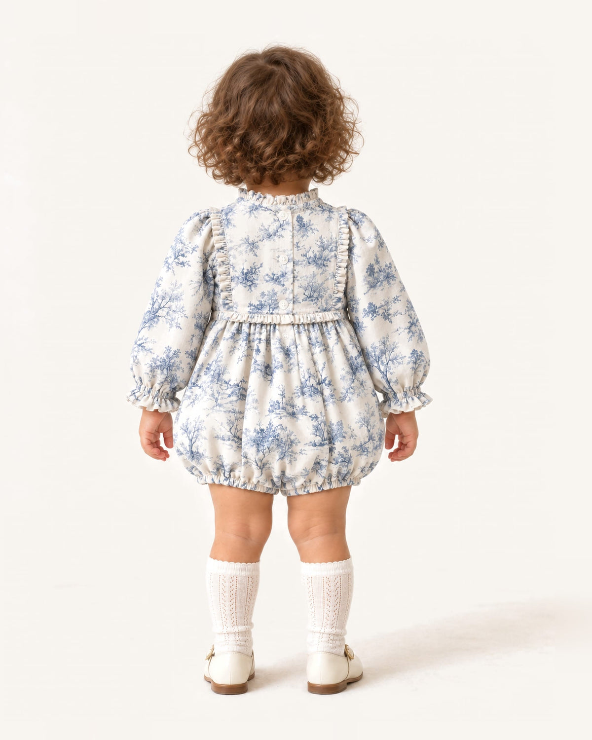 Mi Regalia Dresses Ethel Cotton Romper for Babies and Toddlers Cotton Romper for Babies and Toddlers