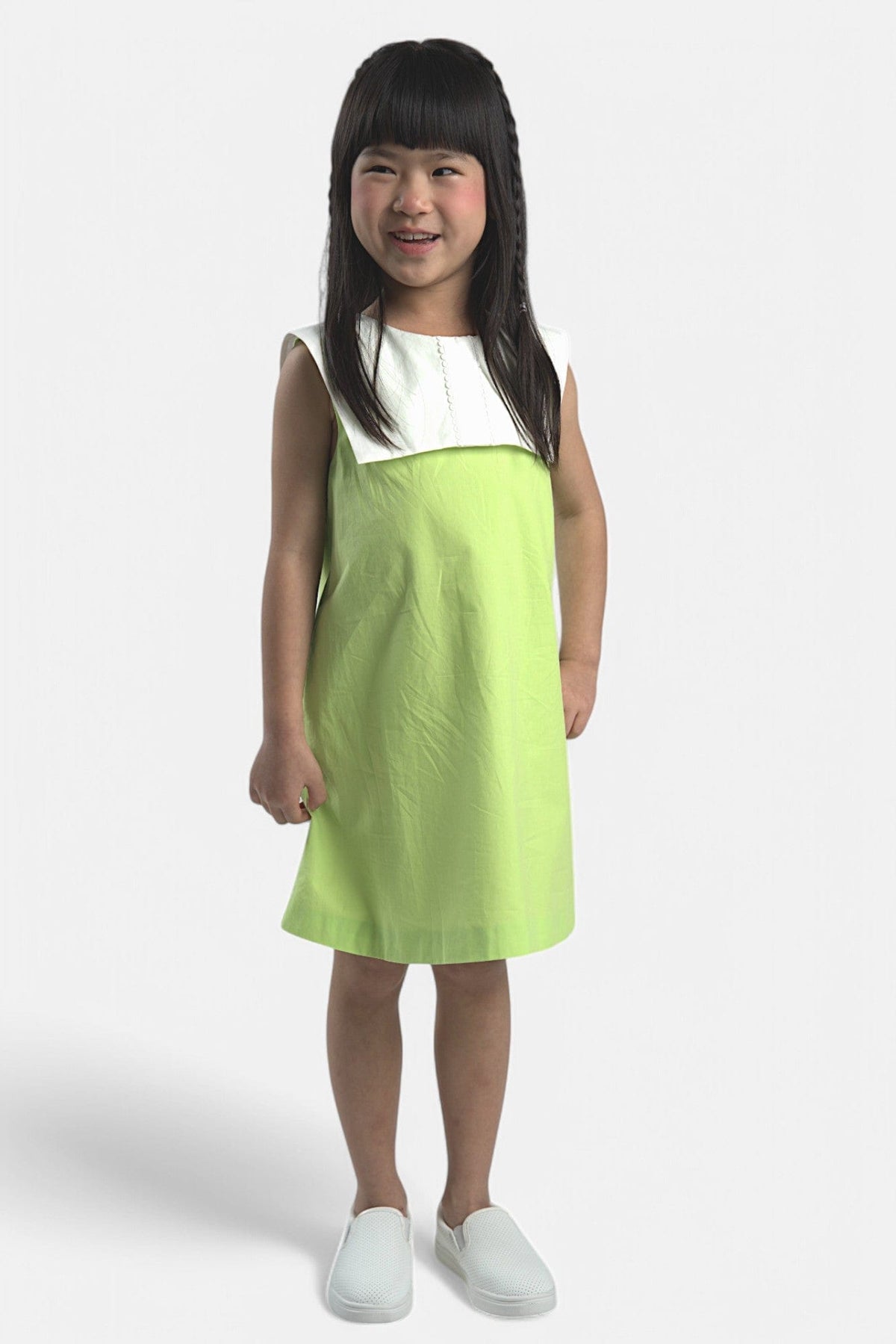 Mi Regalia Dresses Jane Lime Sailor Style Dress Jane Lime Sailor Style Dress