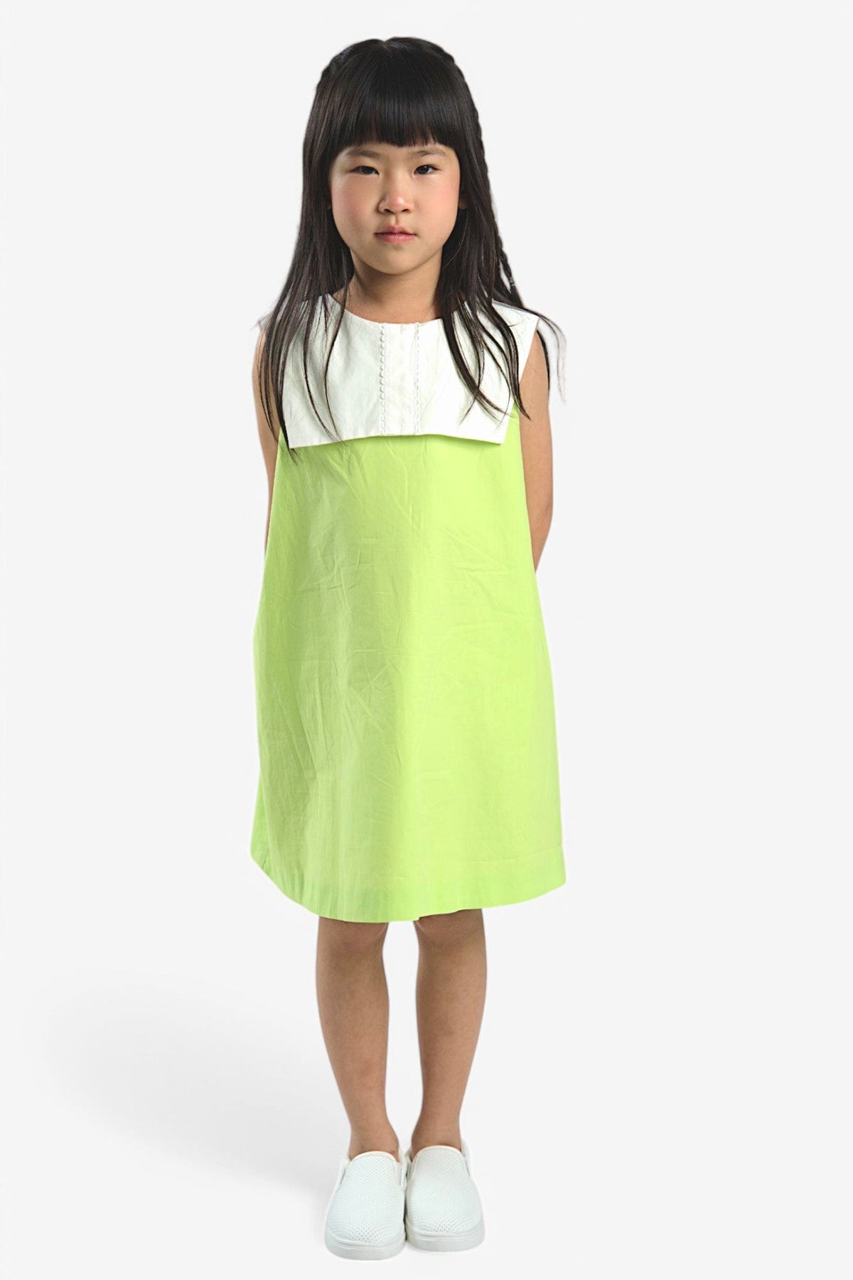 Mi Regalia Dresses Jane Lime Sailor Style Dress Jane Lime Sailor Style Dress