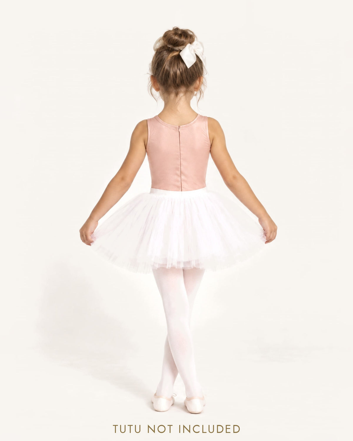 Mi Regalia Leotards Evelyn Pink Leotard for Girls Pink Ballet Leotard for Girls | Class & Recital | Mi Regalia