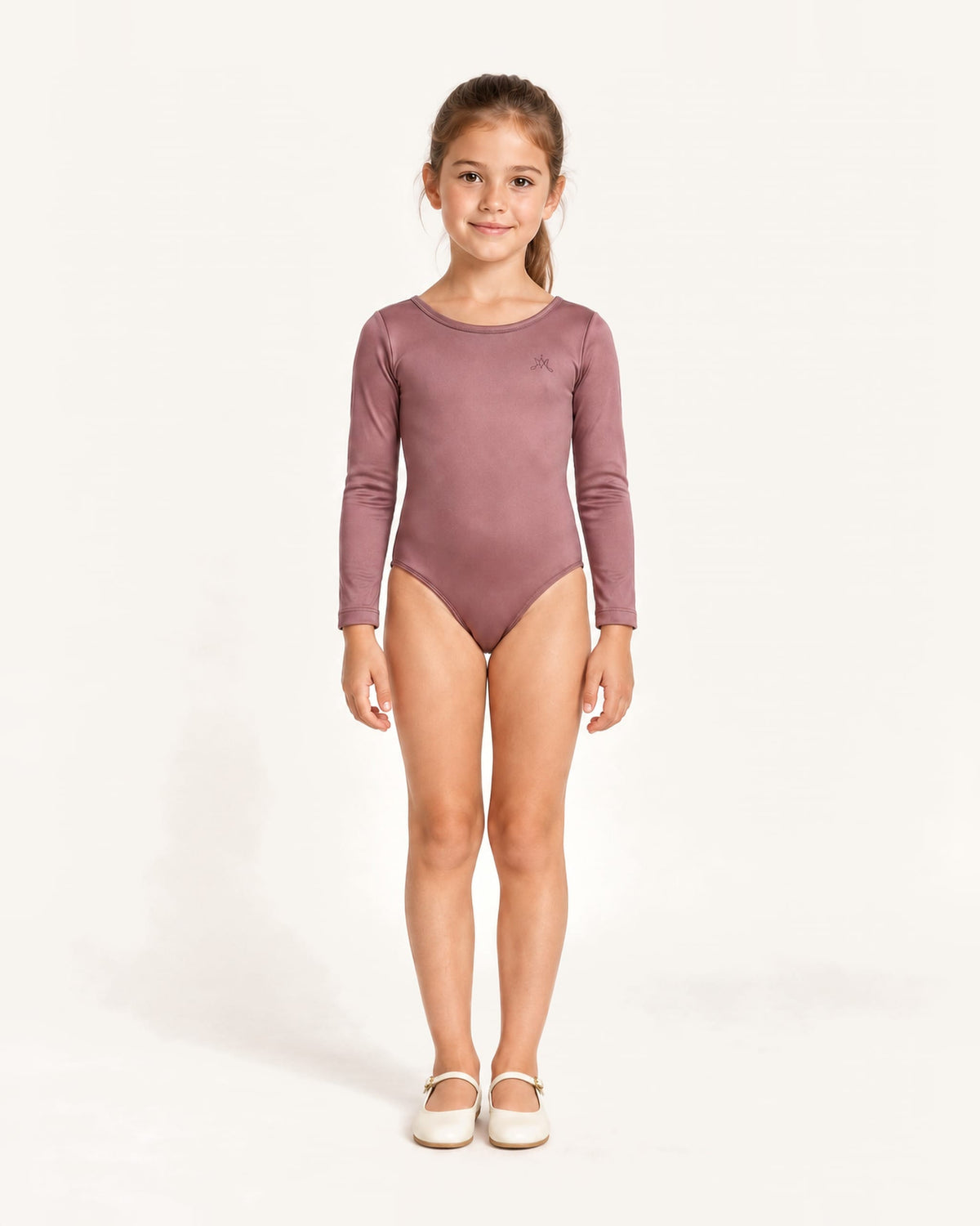 Mi Regalia Leotards Irene Plum Long Sleeve Leotard Irene Plum Long Sleeve Leotard | Mi Regalia