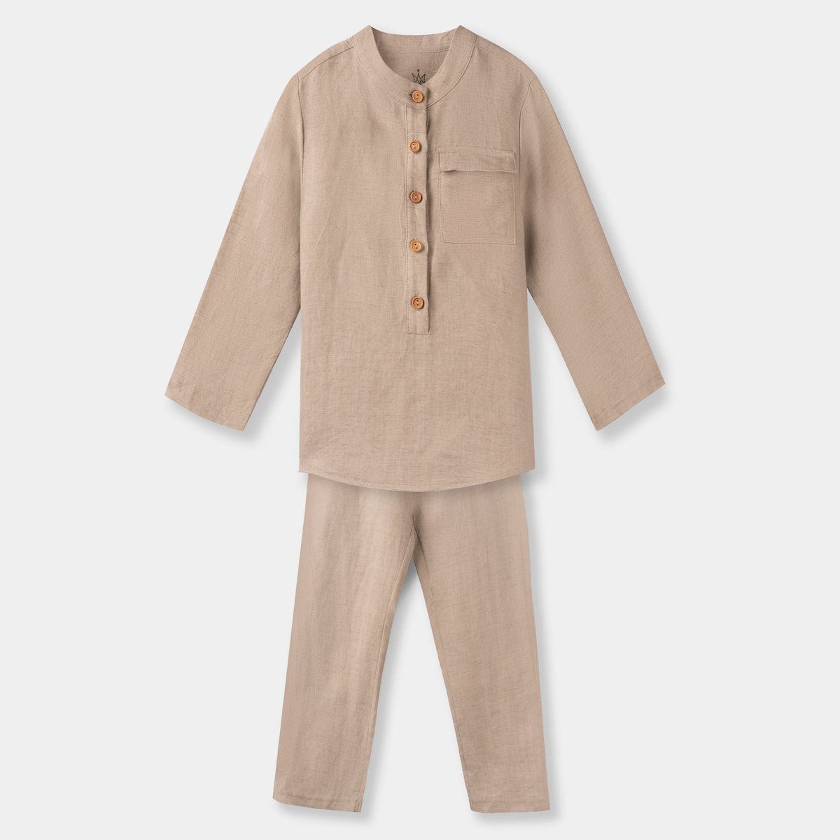 Mi Regalia Pajamas Dylan Stone Ultra-Soft Linen Pajama Set Dylan Stone Ultra-Soft Linen Pajama Set