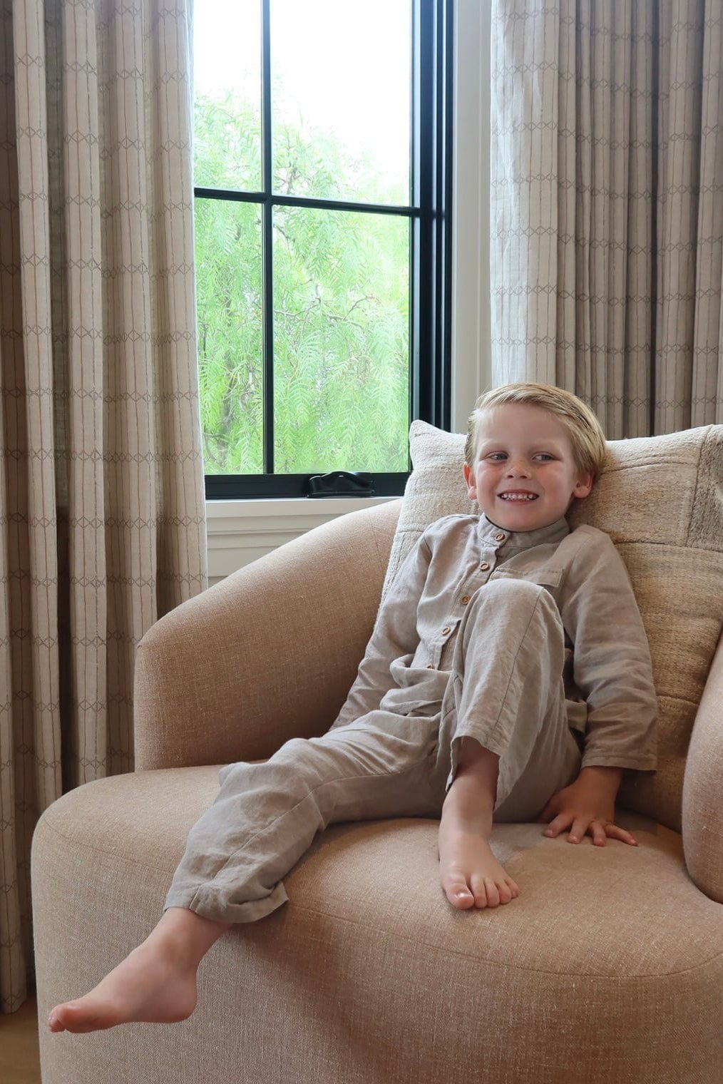 Mi Regalia Pajamas Dylan Stone Ultra-Soft Linen Pajama Set Dylan Stone Ultra-Soft Linen Pajama Set