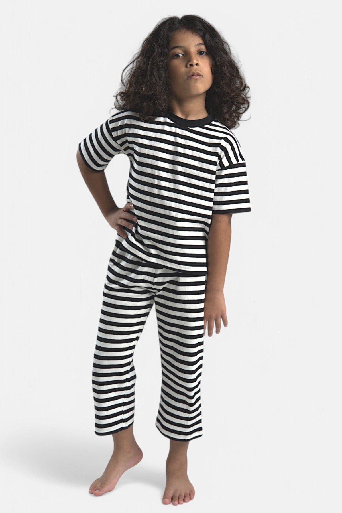 Mi Regalia Pajamas Felix Striped Cotton Pajama Set Felix Pajamas Stripes: Cozy Sleepwear for Kids | MI REGALIA