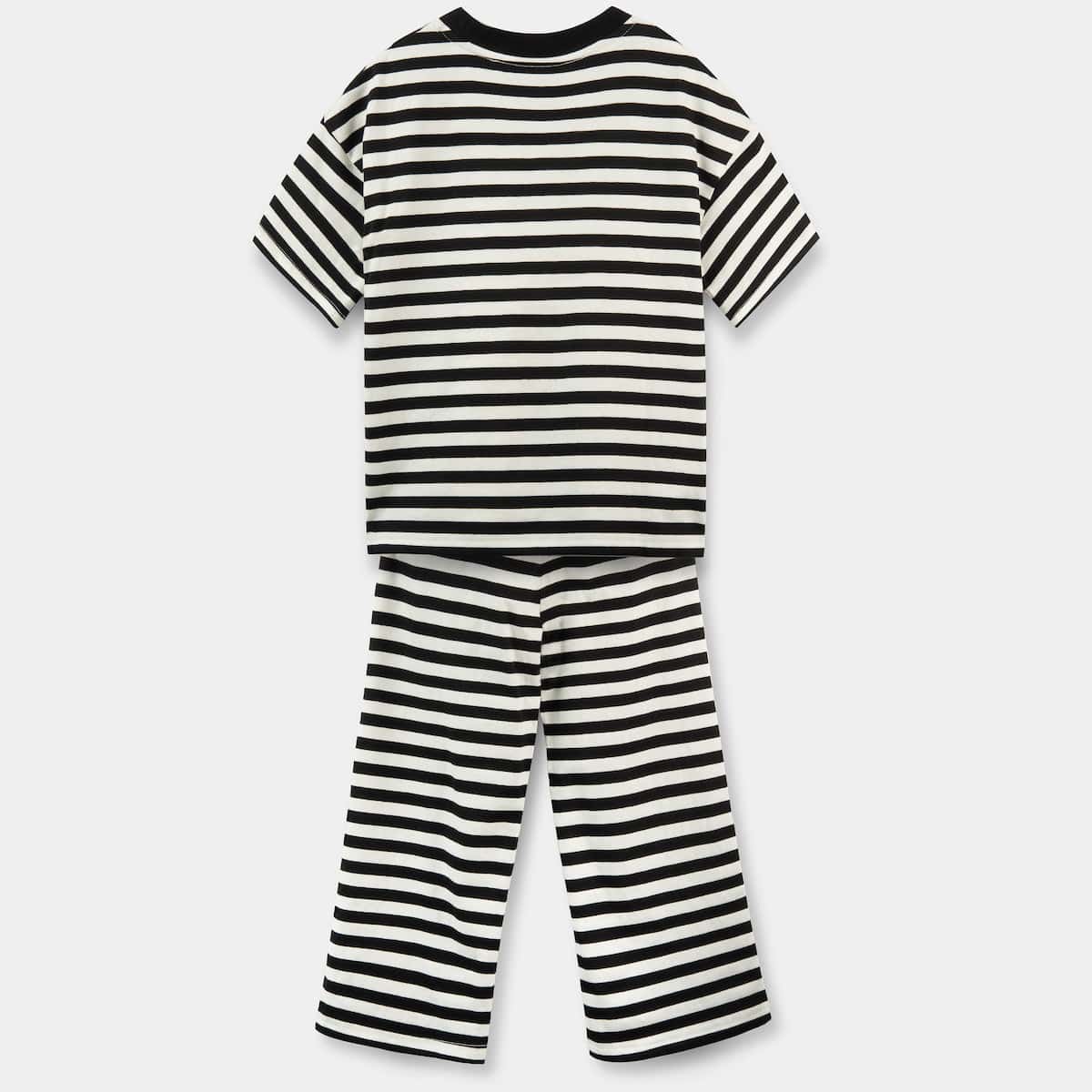 Mi Regalia Pajamas Felix Striped Cotton Pajama Set Felix Pajamas Stripes: Cozy Sleepwear for Kids | MI REGALIA