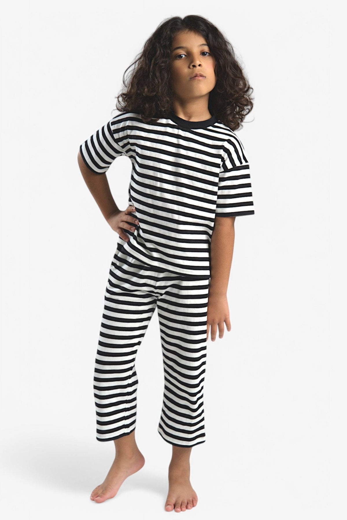 Mi Regalia Pajamas Felix Striped Cotton Pajama Set Felix Pajamas Stripes: Cozy Sleepwear for Kids | MI REGALIA