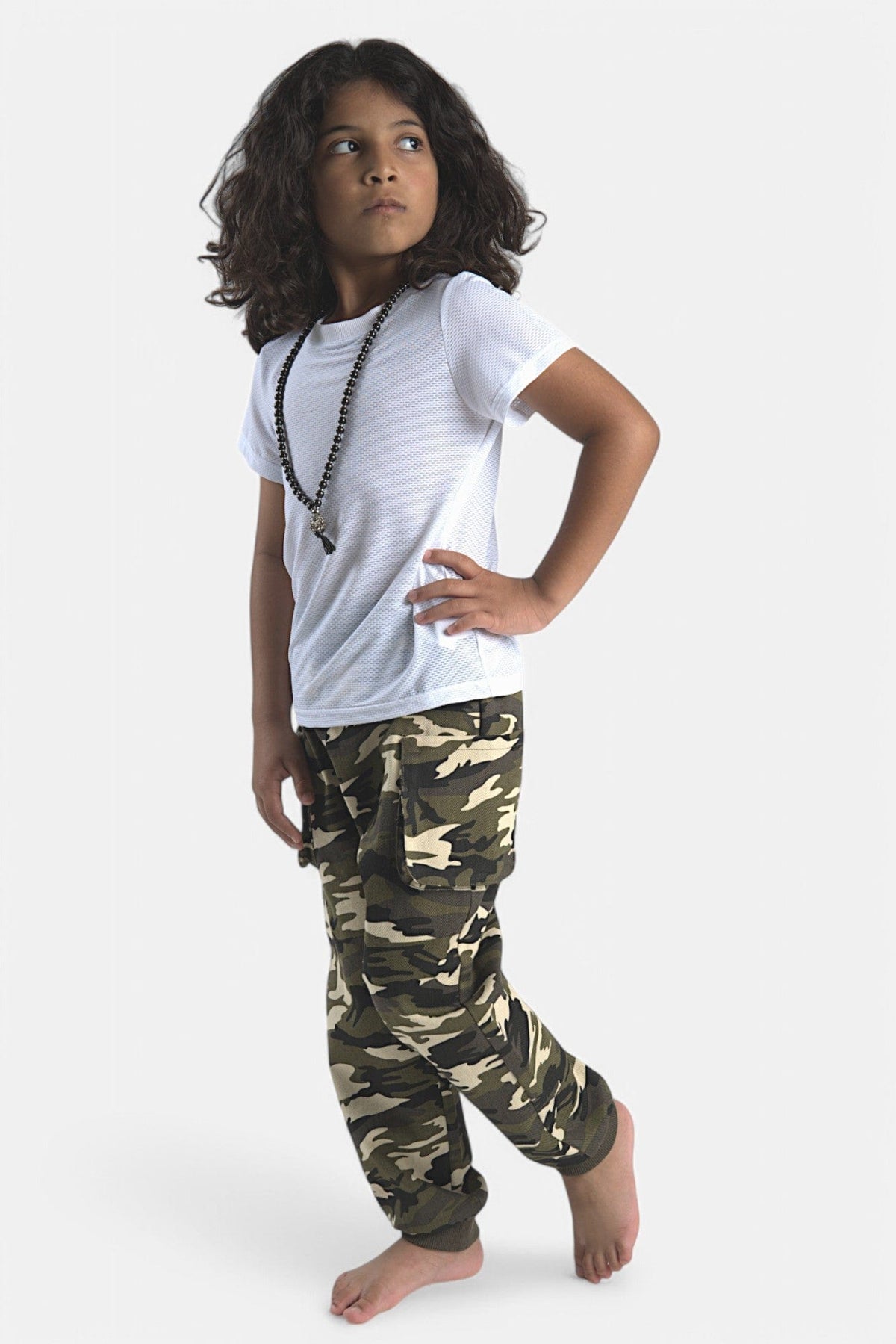 Mi Regalia Pants Gael Camouflage Cargo Pants Gael Kids Pants Camouflage Print - Bold &amp; Trendy | MI REGALIA