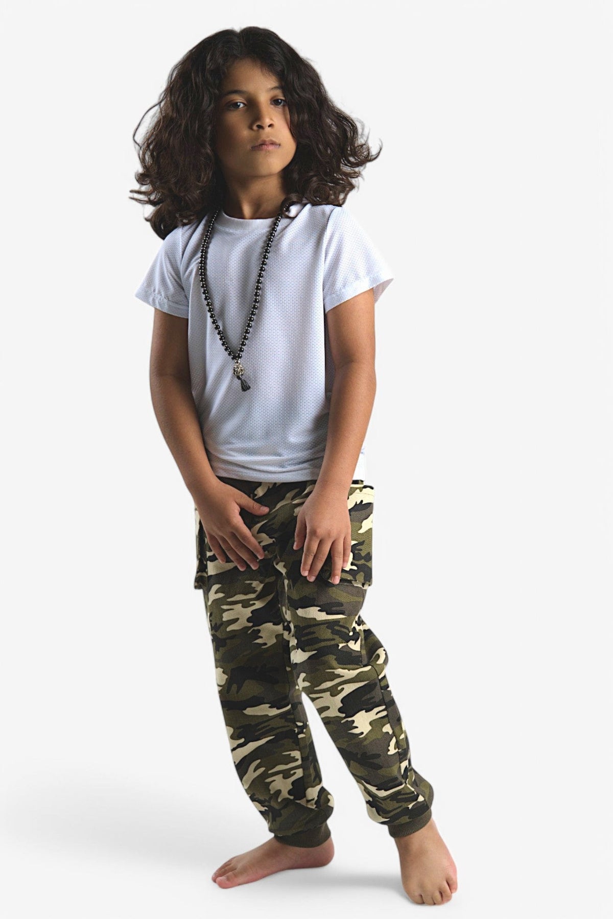 Mi Regalia Pants Gael Camouflage Cargo Pants Gael Kids Pants Camouflage Print - Bold &amp; Trendy | MI REGALIA