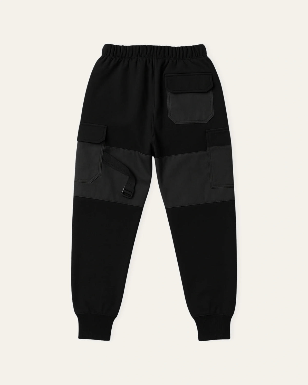 Mi Regalia Pants Milo Black Cargo Jogger Pants Milo Black Cargo Joggers for Kids | School & City Days