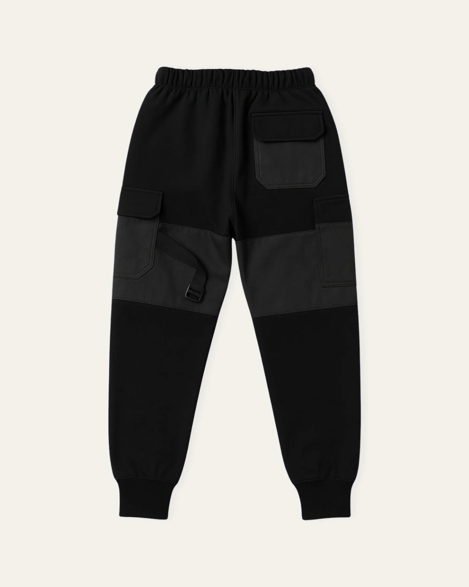 Mi Regalia Pants Milo Black Cargo Jogger Pants Milo Black Cargo Joggers for Kids | School & City Days