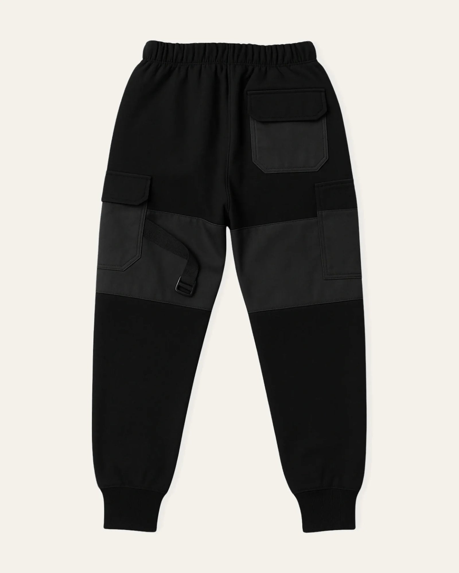Mi Regalia Pants Milo Black Cargo Jogger Pants Milo Black Cargo Joggers for Kids | School & City Days