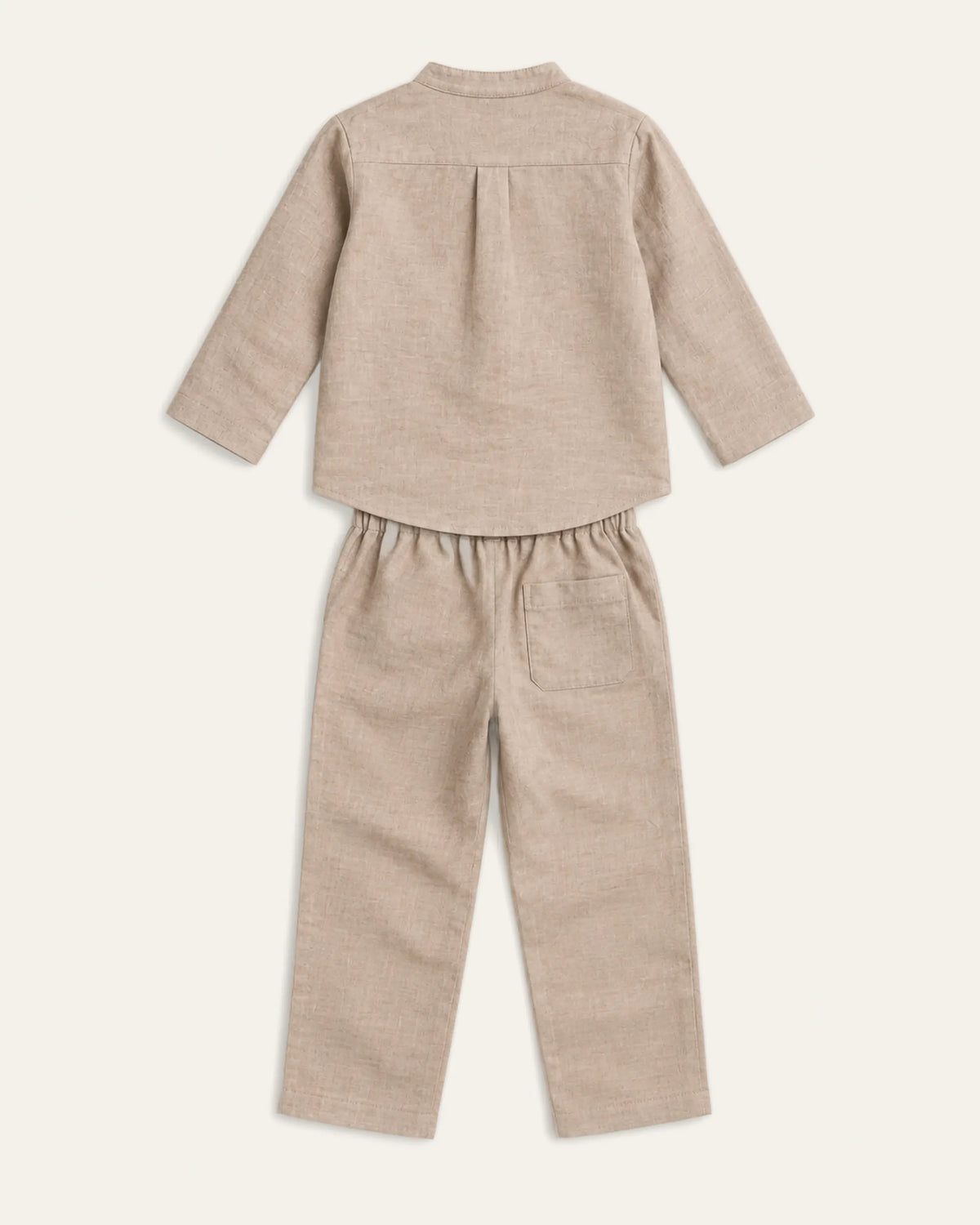 Mi Regalia Sets Dylan Linen Two-Piece Set Dylan Stone Linen Two-Piece Set for Boys | Vacation