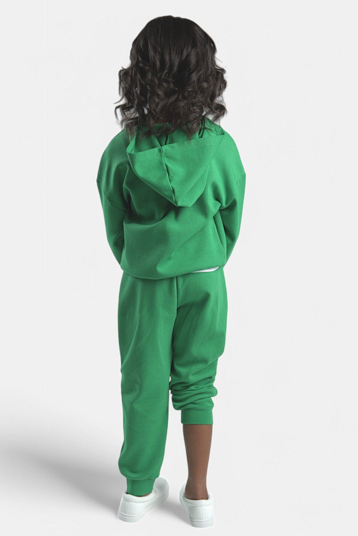 Mi Regalia Sweatsuits Avery Green Cotton Sweatsuit – Unisex Avery Sweatsuit for Kids Forest Unisex – MI REGALIA