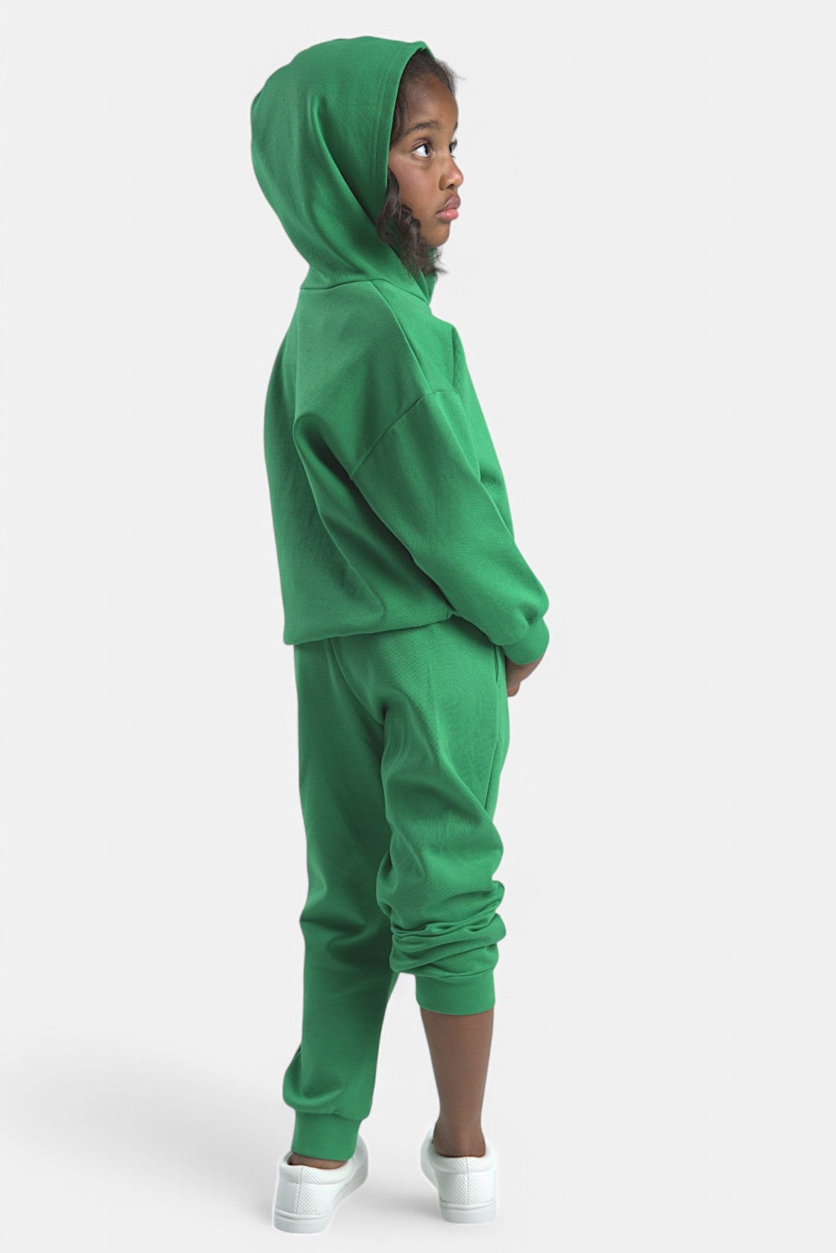 Mi Regalia Sweatsuits Avery Green Cotton Sweatsuit – Unisex Avery Sweatsuit for Kids Forest Unisex – MI REGALIA