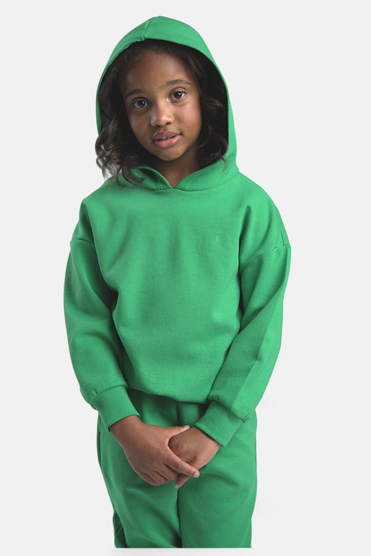 Mi Regalia Sweatsuits Avery Green Cotton Sweatsuit – Unisex Avery Sweatsuit for Kids Forest Unisex – MI REGALIA