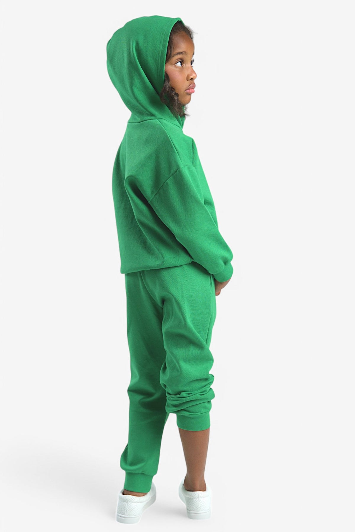 Mi Regalia Sweatsuits Avery Green Cotton Sweatsuit – Unisex Avery Sweatsuit for Kids Forest Unisex – MI REGALIA