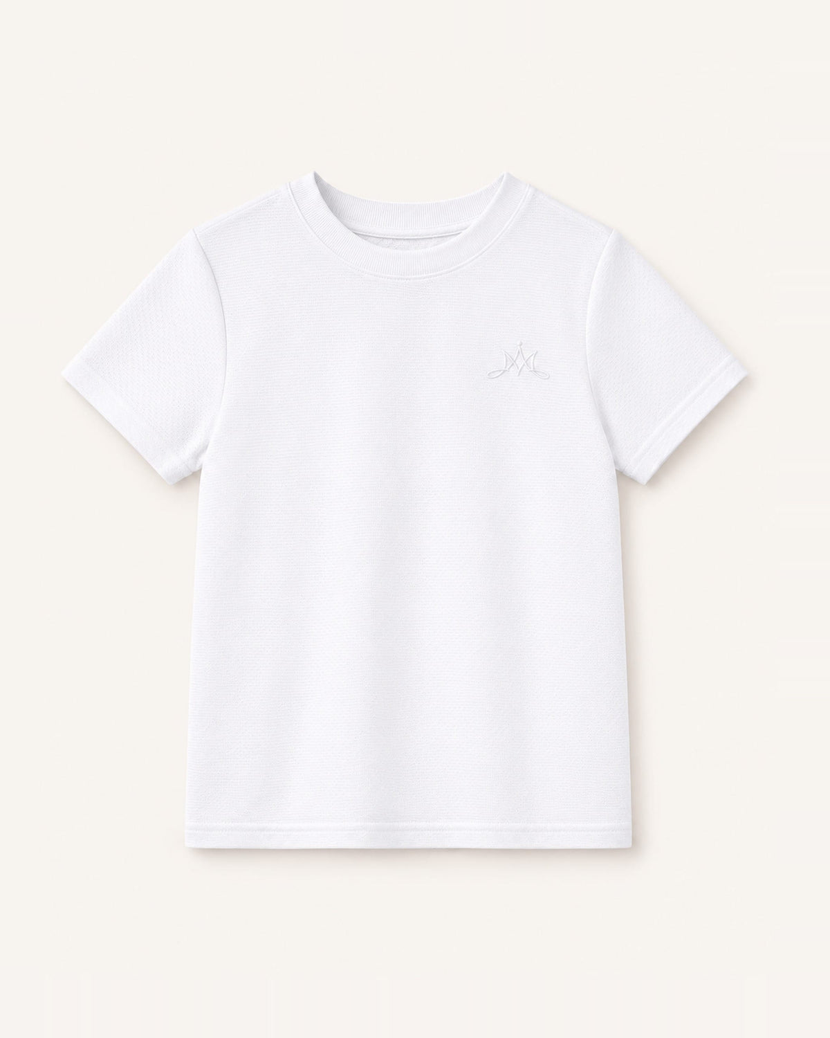 Mi Regalia T-shirts Classic White Tee – Unisex Classic White Cotton Tee | Mi Regalia