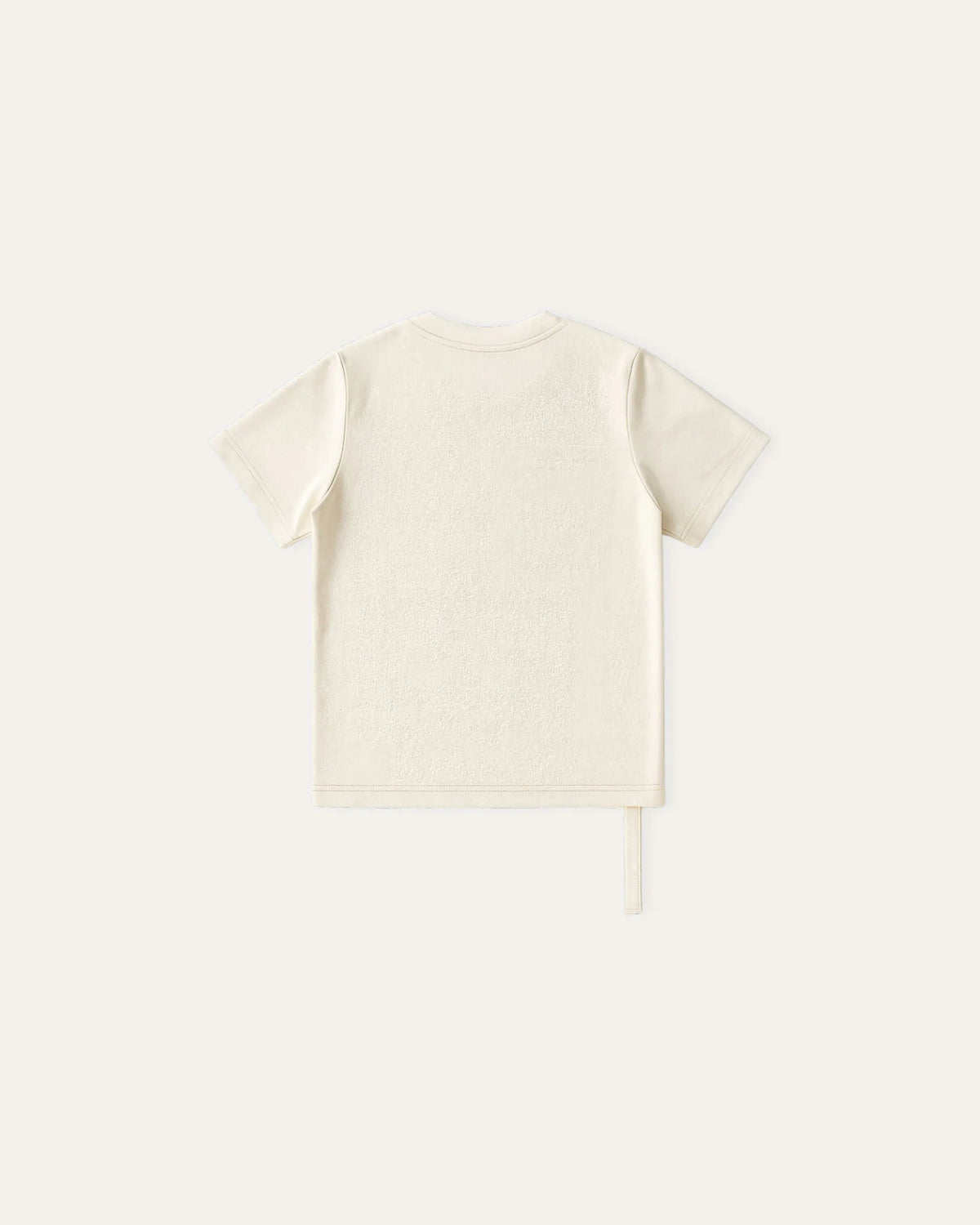 Mi Regalia T-shirts Jules Beige Utility Tee Jules Beige Utility Tee for Kids | Pocket & Zip Detail
