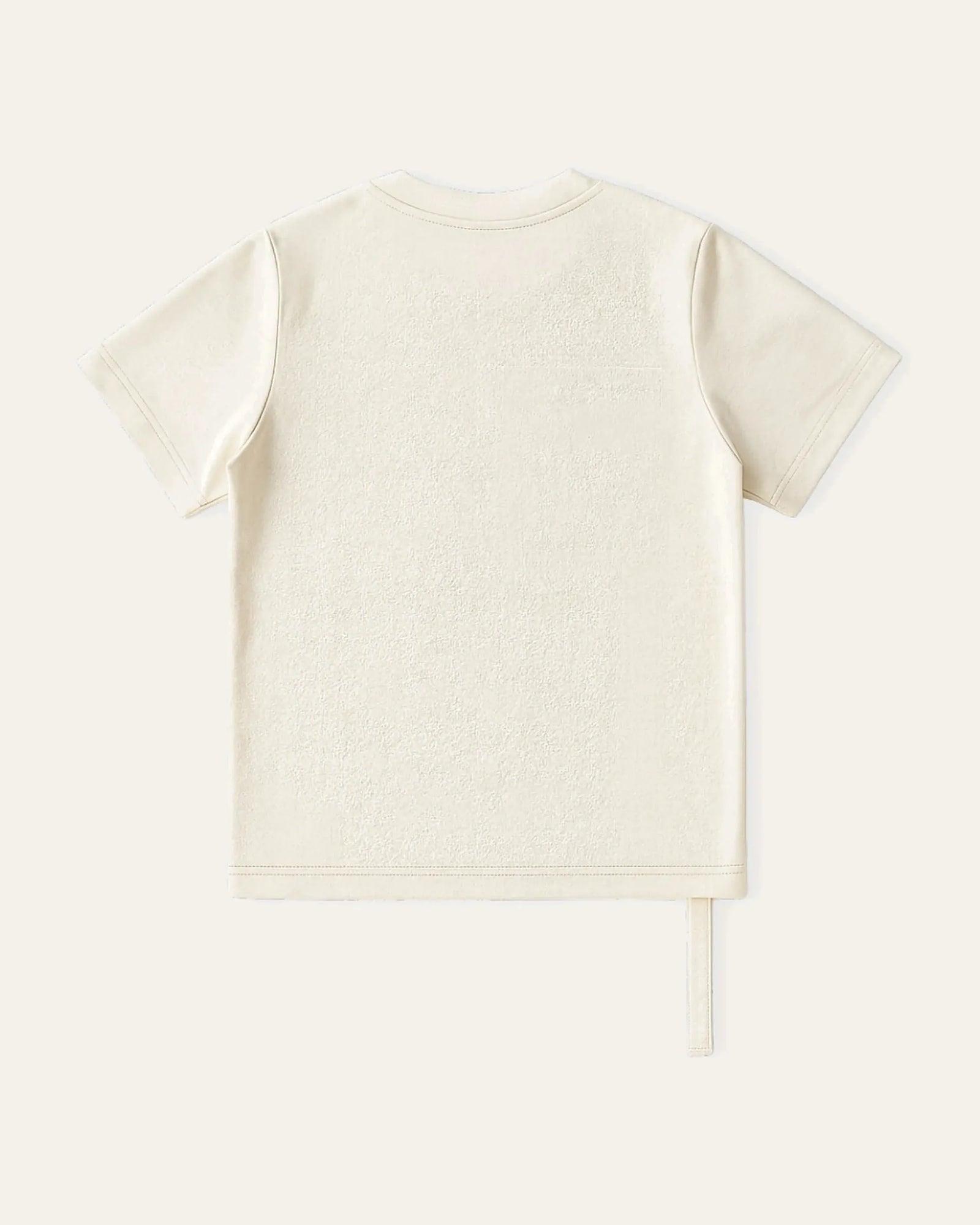 Mi Regalia T-shirts Jules Beige Utility Tee Jules Beige Utility Tee for Kids | Pocket & Zip Detail
