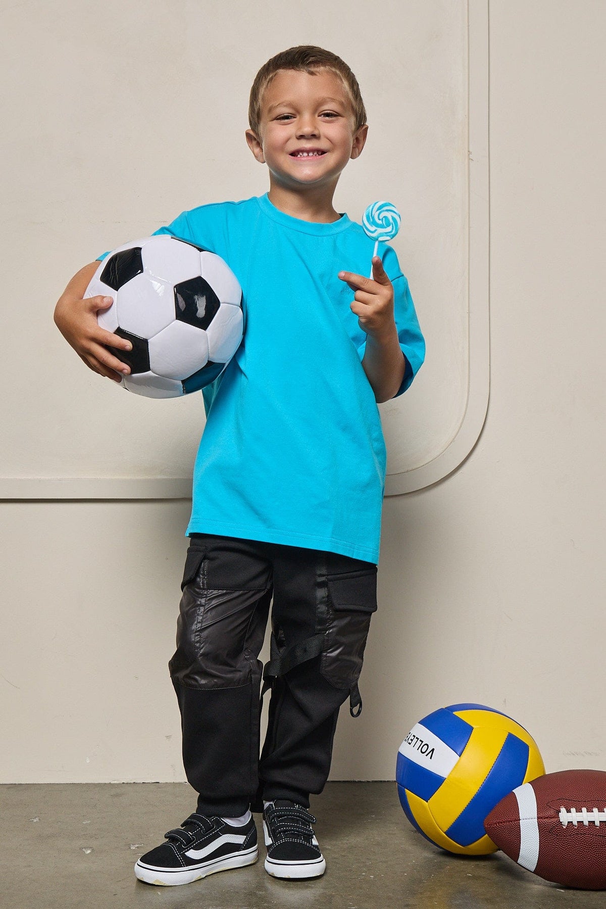 Mi Regalia T-shirts Kori Premium Cotton Turquoise Blue Tee - Unisex Kori T Shirt Blue Unisex for Kids - Cotton | Mi Regalia