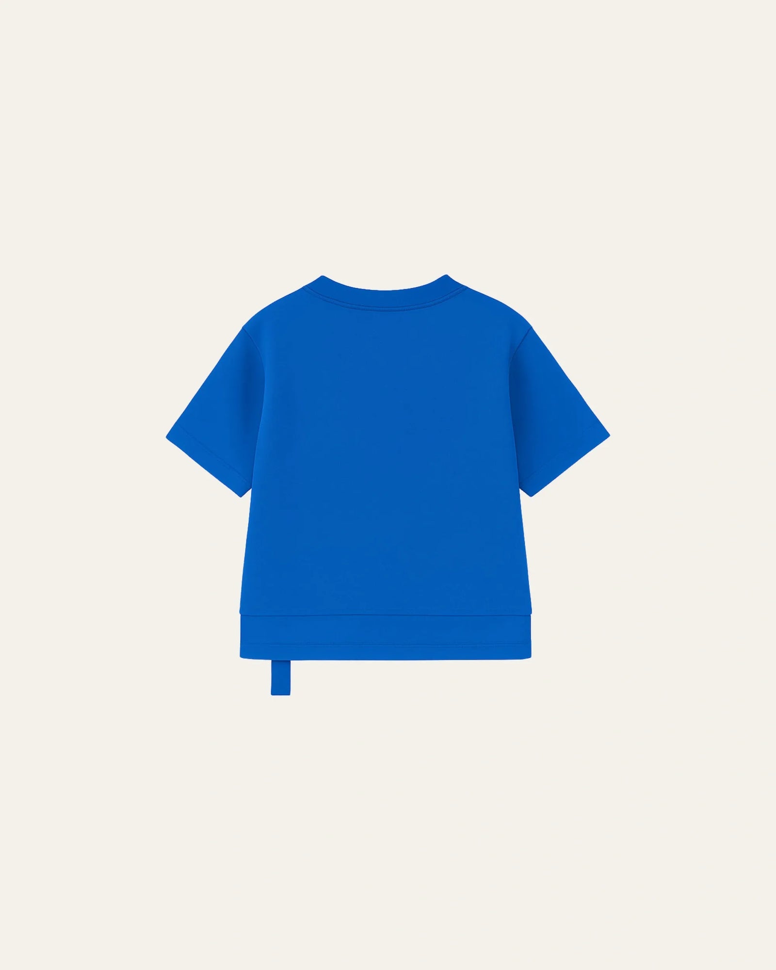 Mi Regalia T-shirts Leo Cobalt Blue Structured Utility Tee Leo Cobalt Blue Utility Tee for Kids | Pocket & Zip