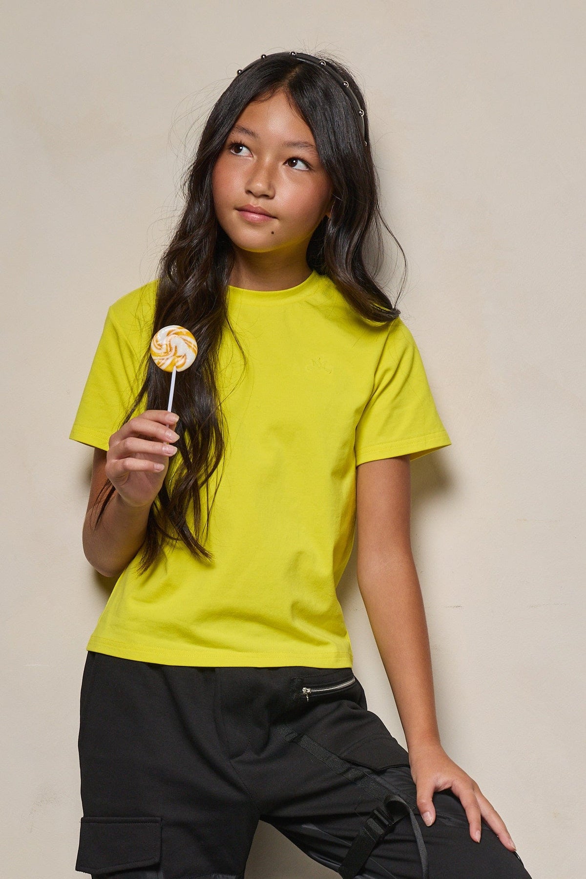 Mi Regalia T-shirts Saige Yellow Cotton Tee – Unisex Saige Yellow Cotton Tee – Unisex