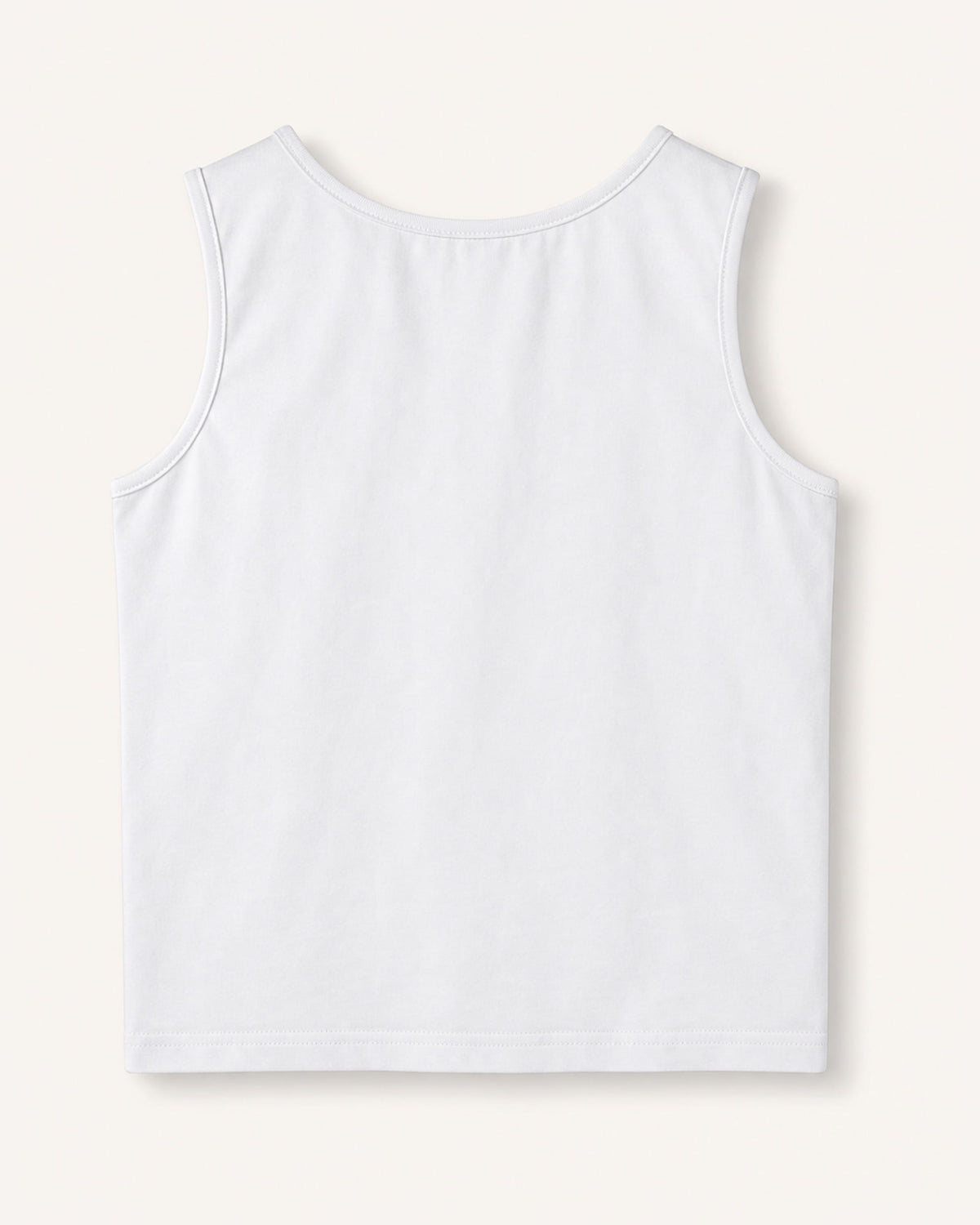 Mi Regalia Tank Tops Rowan White Tank Top – Unisex Rowan White Cotton Tank Top | Mi Regalia