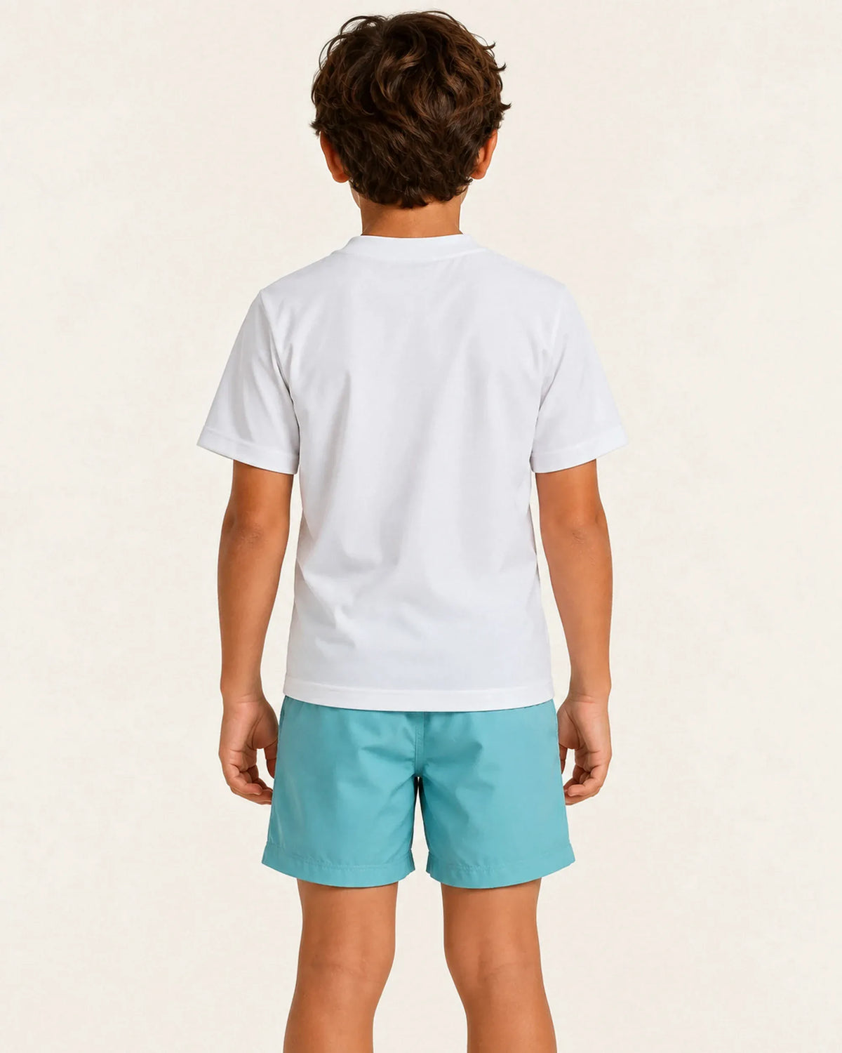 Mi Regalia Tops Benjamin White Zip-Up Swim Top Benjamin White Zip-Up Active Top | Mi Regalia