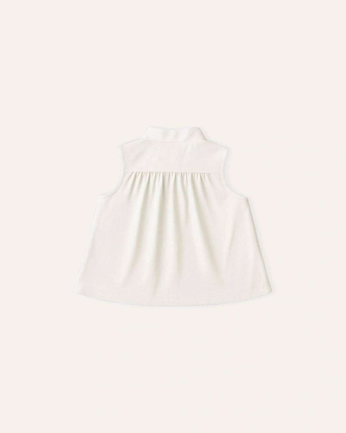 Mi Regalia Tops Elle Sleeveless Mandarin-Collar Top Elle Sleeveless Mandarin Collar Top for Girls