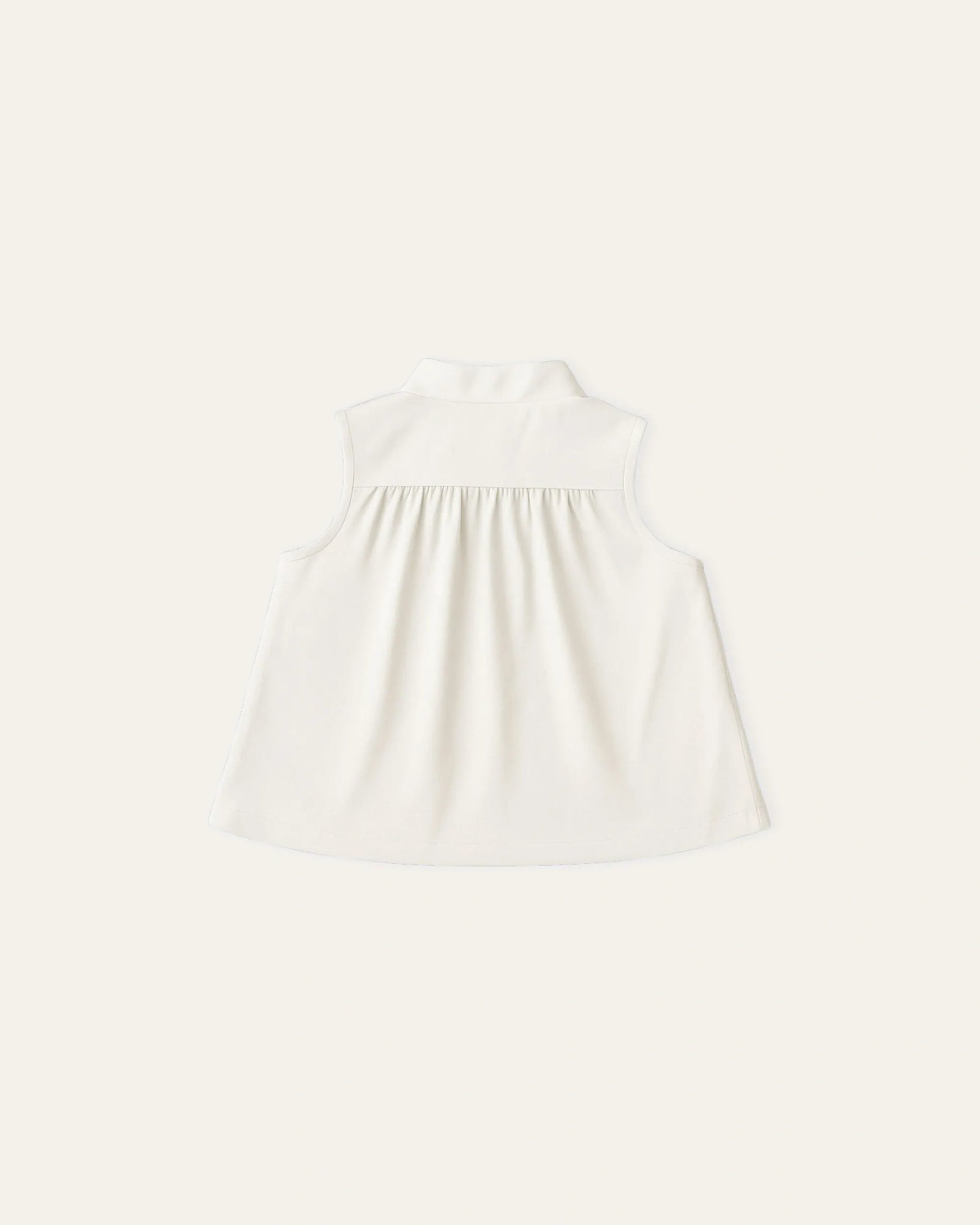 Mi Regalia Tops Elle Sleeveless Mandarin-Collar Top Elle Sleeveless Mandarin Collar Top for Girls