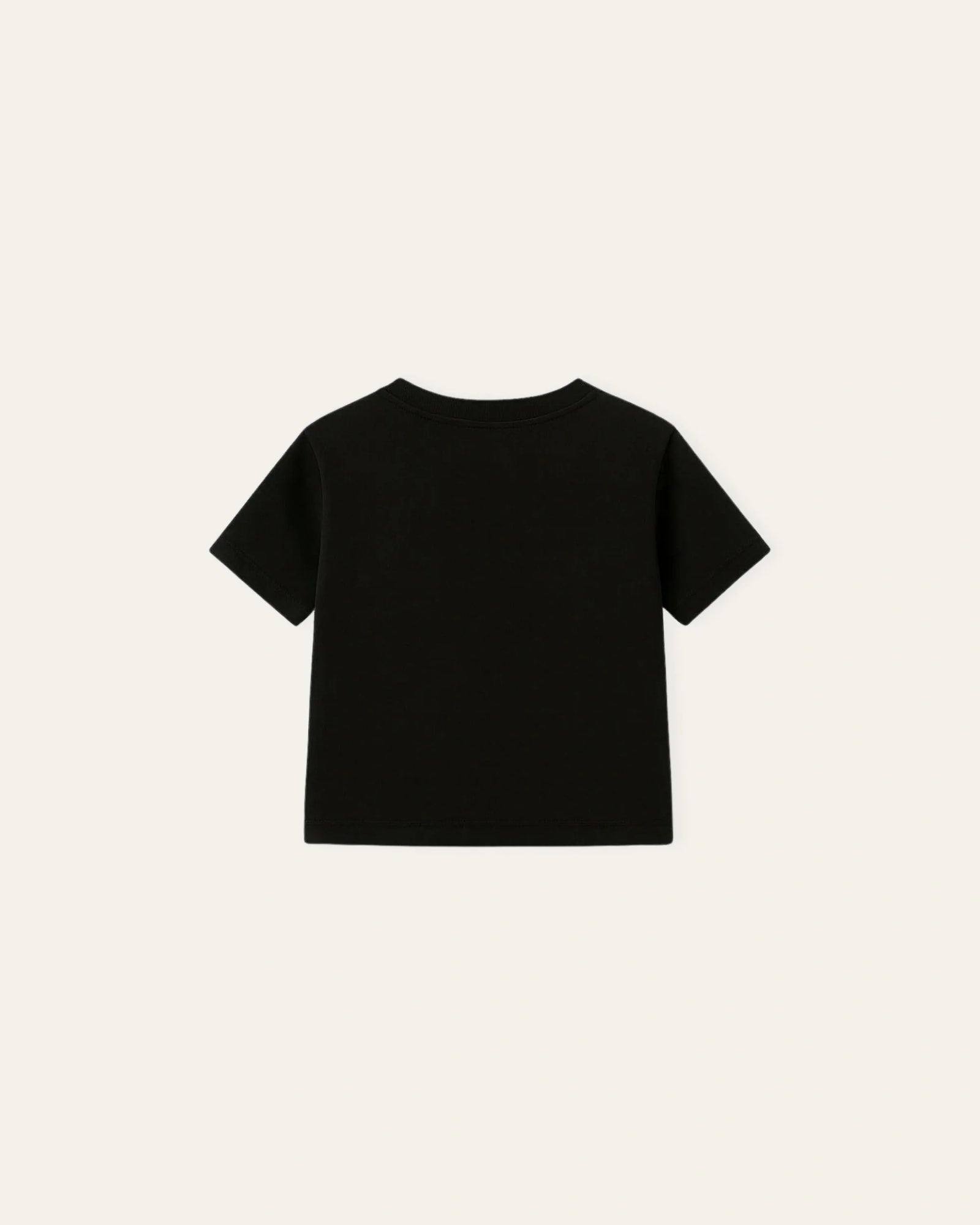 Mi Regalia Tops Noor Classic Black Tee Noor Classic Black Tee for Kids | Everyday Essential