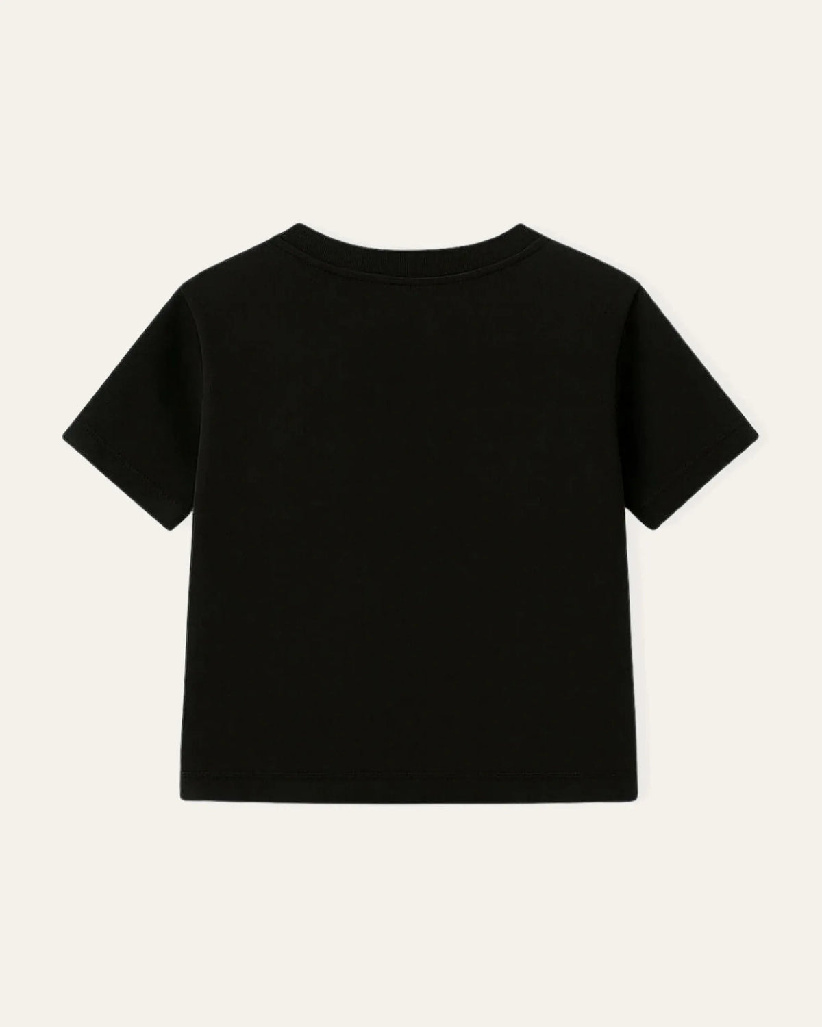 Mi Regalia Tops Noor Classic Black Tee Noor Classic Black Tee for Kids | Everyday Essential