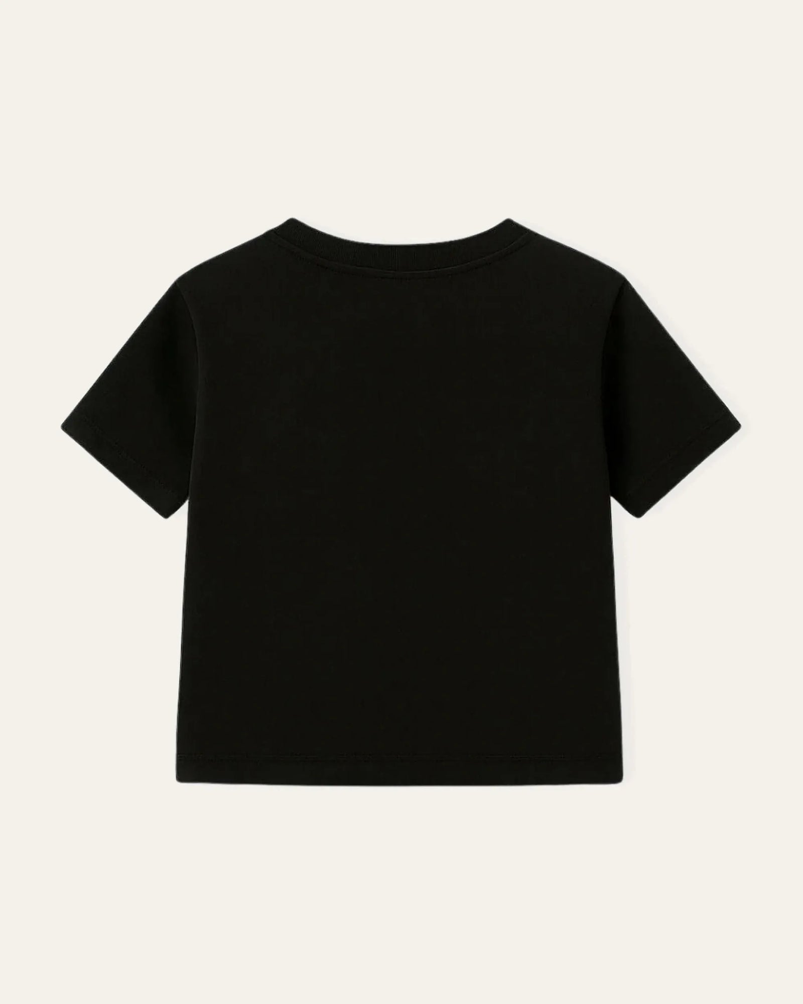 Mi Regalia Tops Noor Classic Black Tee Noor Classic Black Tee for Kids | Everyday Essential