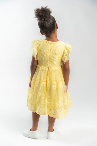  tess dress yellow girls wear